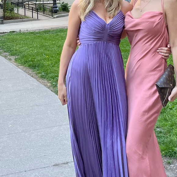 Purple evening gown Minuet size Small - Picture 5 of 5